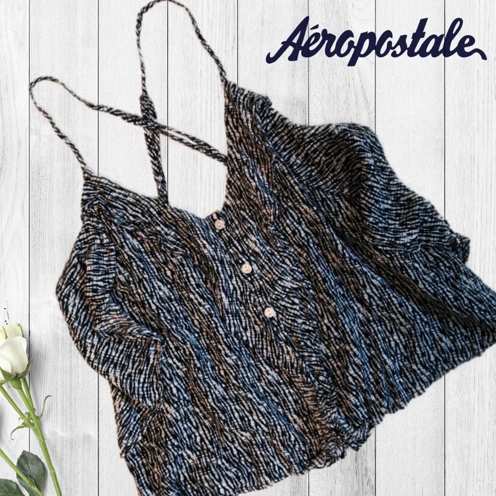Cute blue crop top